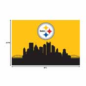 Pittsburgh Steelers 2x3 Hometown Washable Area Rug, 759-1004