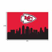 Kansas City Chiefs 2x3 Hometown Washable Area Rug, 759-1006