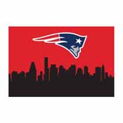New England Patriots 2x3 Hometown Washable Area Rug, 759-1011