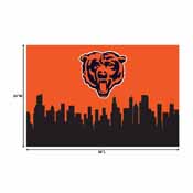 Chicago Bears 2x3 Hometown Washable Area Rug, 759-1019