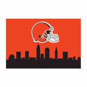 Cleveland Browns 2x3 Hometown Washable Area Rug, 759-1020