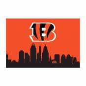 Cincinnati Bengals 2x3 Hometown Washable Area Rug, 759-1023