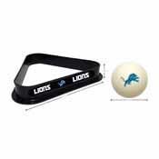 Detroit Lions Cue Ball & Ball Rack, 773-1018