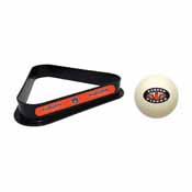 Auburn University Cue Ball & Ball Rack, 773-3002