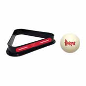 University Of Nebraska Cue Ball & Ball Rack, 773-3010