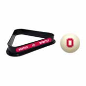 Ohio State Cue Ball & Ball Rack, 773-3015