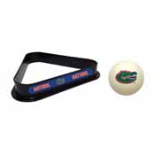 University Of Florida Cue Ball & Ball Rack, 773-3026