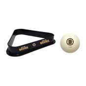 Boston BruinsCue Ball & Ball Rack, 773-4001