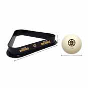 Boston BruinsCue Ball & Ball Rack, 773-4001