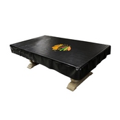 Chicago Blackhawks 8' Deluxe Pool Table Cover, 80-5002