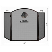 Chicago Blackhawks Fireplace Screen, 836-4002