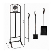 Chicago Blackhawks Fire Place Tool Set, 837-4002