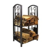 Las Vegas Golden Knights Fireplace Wood Holder & Tool Set, 838-4032