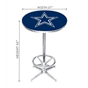 Dallas Cowboys Pub Table, 84-3002