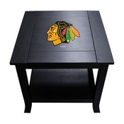 Chicago Blackhawks Side Table, 85-8102