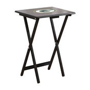 Green Bay Packers 4 Tv Trays With Stand, 86-1001
