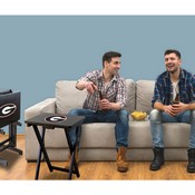 University of Georgia Tv Trays W/Stand, 86-3008