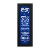Buffalo Bills Family Cheer Custom Print, FCHL1B06BILL