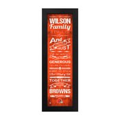 Cleveland Browns Family Cheer Custom Print, FCHL1B06BROW