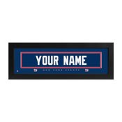 New York Giants Name Plate Custom Print, FSUL1B06GIAN