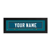 Jacksonville Jaguars Name Plate Custom Print, FSUL1B06JAGU