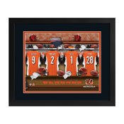 Cincinnati Bengals Locker Room Custom Print, MLR13FBBNFBENG