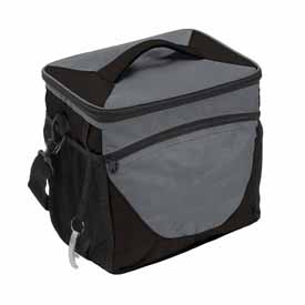 Plain Charcoal 24 Can Cooler, 001-63-CHARCOAL