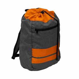 Plain Tangerine Journey Backsack, 001-64J-TANGERINE