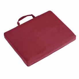 Plain Garnet Bleacher Cushion, 001-71B-GARNET