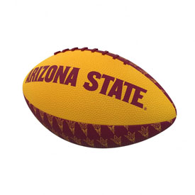 AZ State Repeating Mini-Size Rubber Football, 107-93MR-3