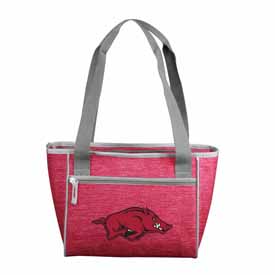 Arkansas Crosshatch 16 Can Cooler Tote, 108-83-CR1