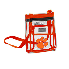 Clemson Gameday Clear Crossbody, 123-66P