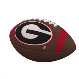 Georgia Team Stripe Full-Size Composite Football, 142-93FC-1