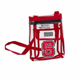 NC State Gameday Clear Crossbody, 186-66P