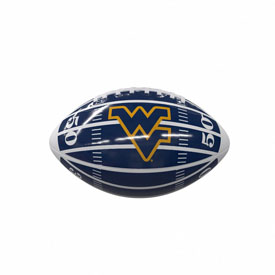 West Virginia Field Mini-Size Glossy Football, 239-93MG-2