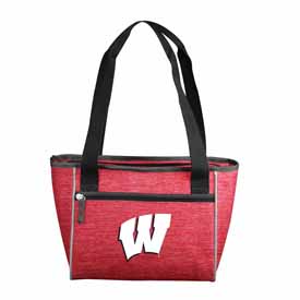 Wisconsin Crosshatch 16 Can Cooler Tote, 244-83-CR1