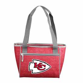 Kansas City Chiefs Crosshatch 16 Can Cooler Tote, 616-83-CR1