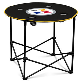 Pittsburgh Steelers Round Table Yellow Black, 625-31