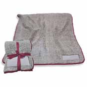 Plain Maroon Trim Frosty Fleece, 001-25F-MAROON