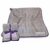 Plain Purple Trim Frosty Fleece, 001-25F-PURPLE
