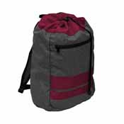 Plain Maroon Journey Backsack, 001-64J-MAROON
