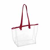 Plain Cardinal Stadium Clear Bag, 001-65P-CARDINAL