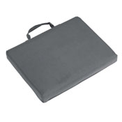 Plain Charcoal Bleacher Cushion, 001-71B-CHARCOAL