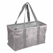 Plain Gray Crosshatch Picnic Caddy, 001-765CR-GRAY