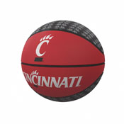 Cincinnati Repeating Logo Mini-Size Rubber Basketball, 121-91MR-1