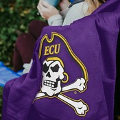 East Carolina Sweatshirt Blanket, 131-74