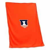 Illinois Sweatshirt Blanket, 151-74