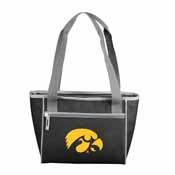 Iowa Crosshatch 16 Can Cooler Tote, 155-83-CR1
