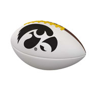Iowa Official-Size Autograph Football, 155-93FA-1