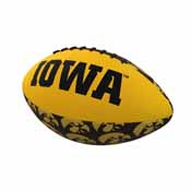 Iowa Repeating Mini-Size Rubber Football, 155-93MR-3